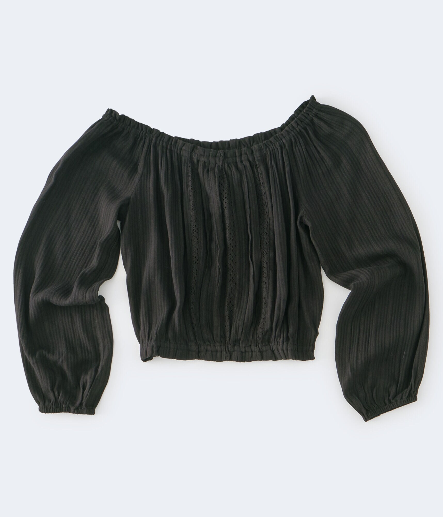 Crocheted Off-The-Shoulder Top