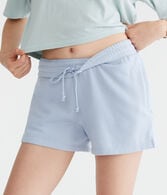 Fleece Slouchy Shorts