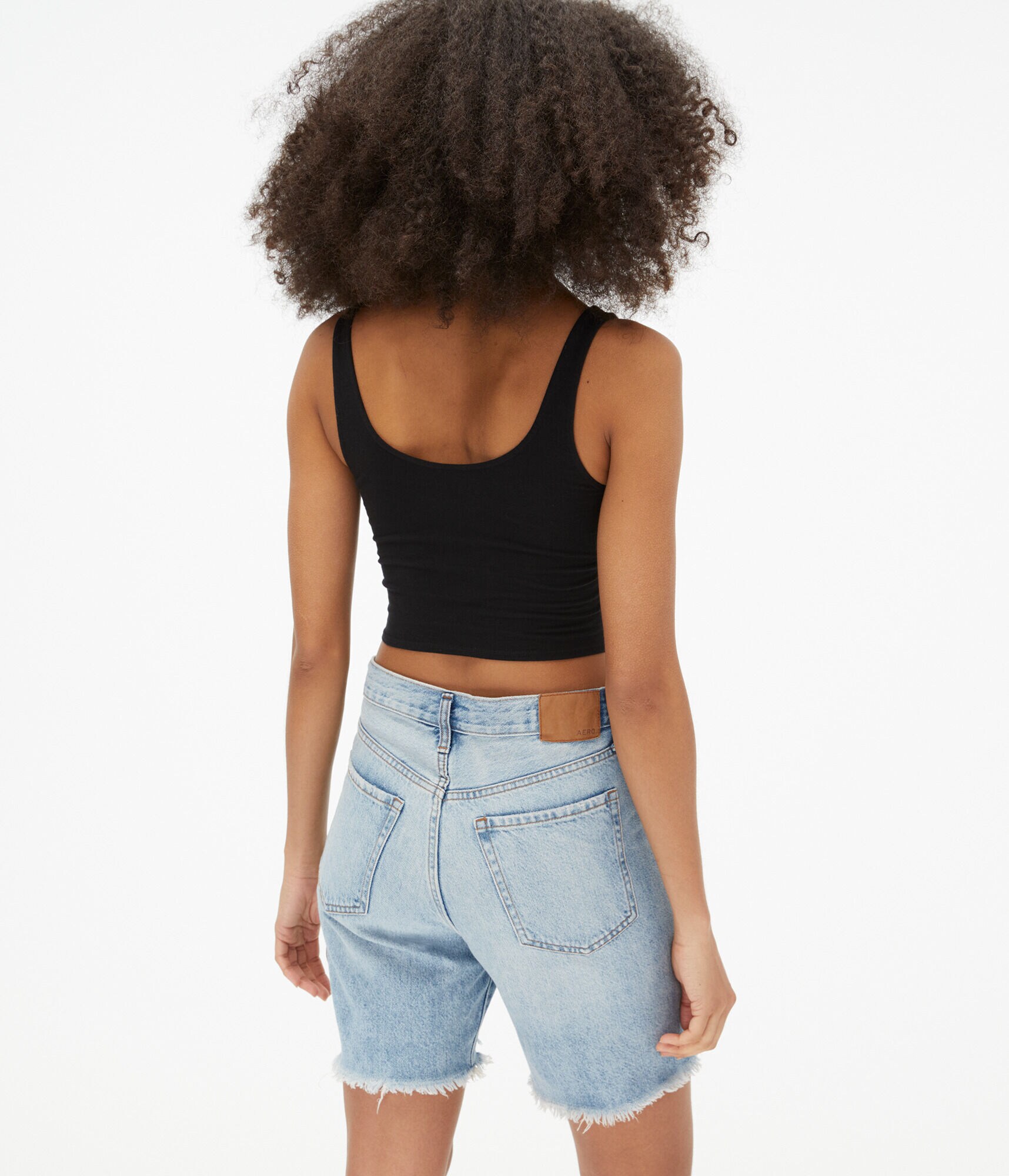 Seriously Soft Square-Neck Cropped Tank
