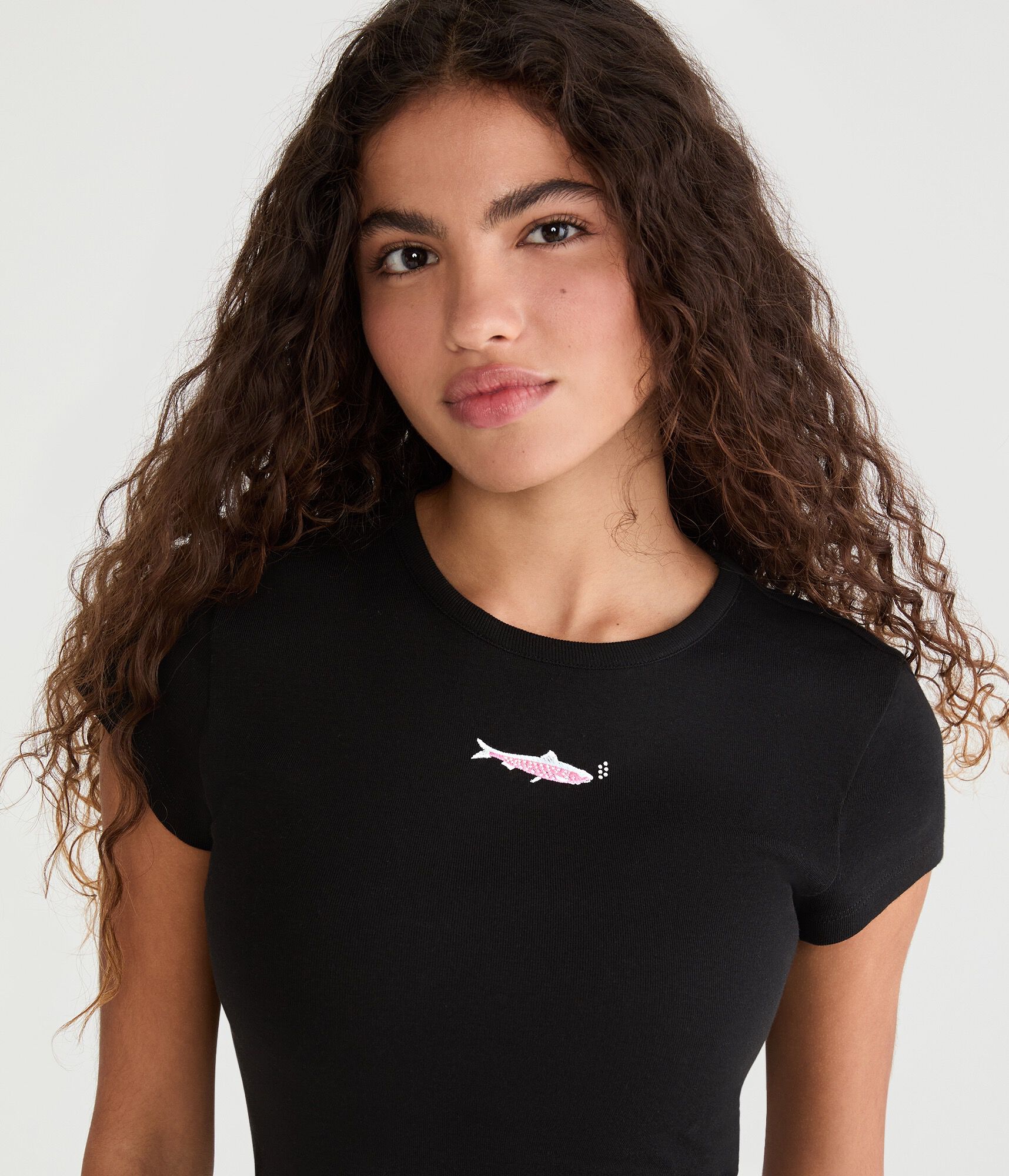 Seriously Soft Tropical Fish Graphic Baby Tee