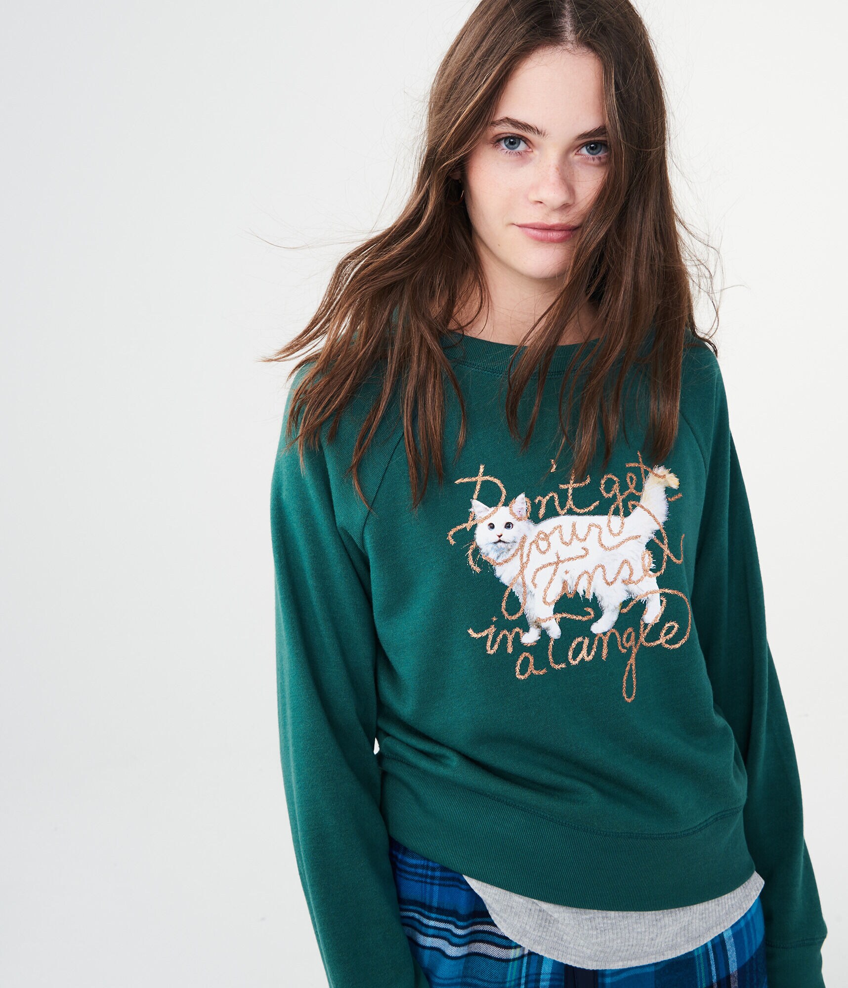 Tinsel Tangle Yummy Sweatshirt