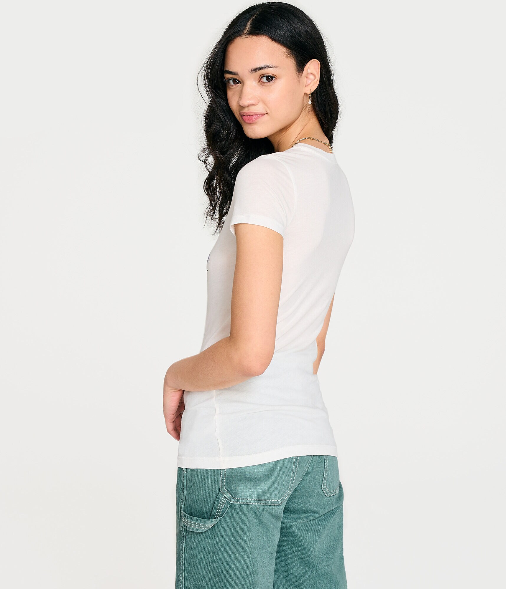 Butterfly Mushroom Circle Graphic Tee