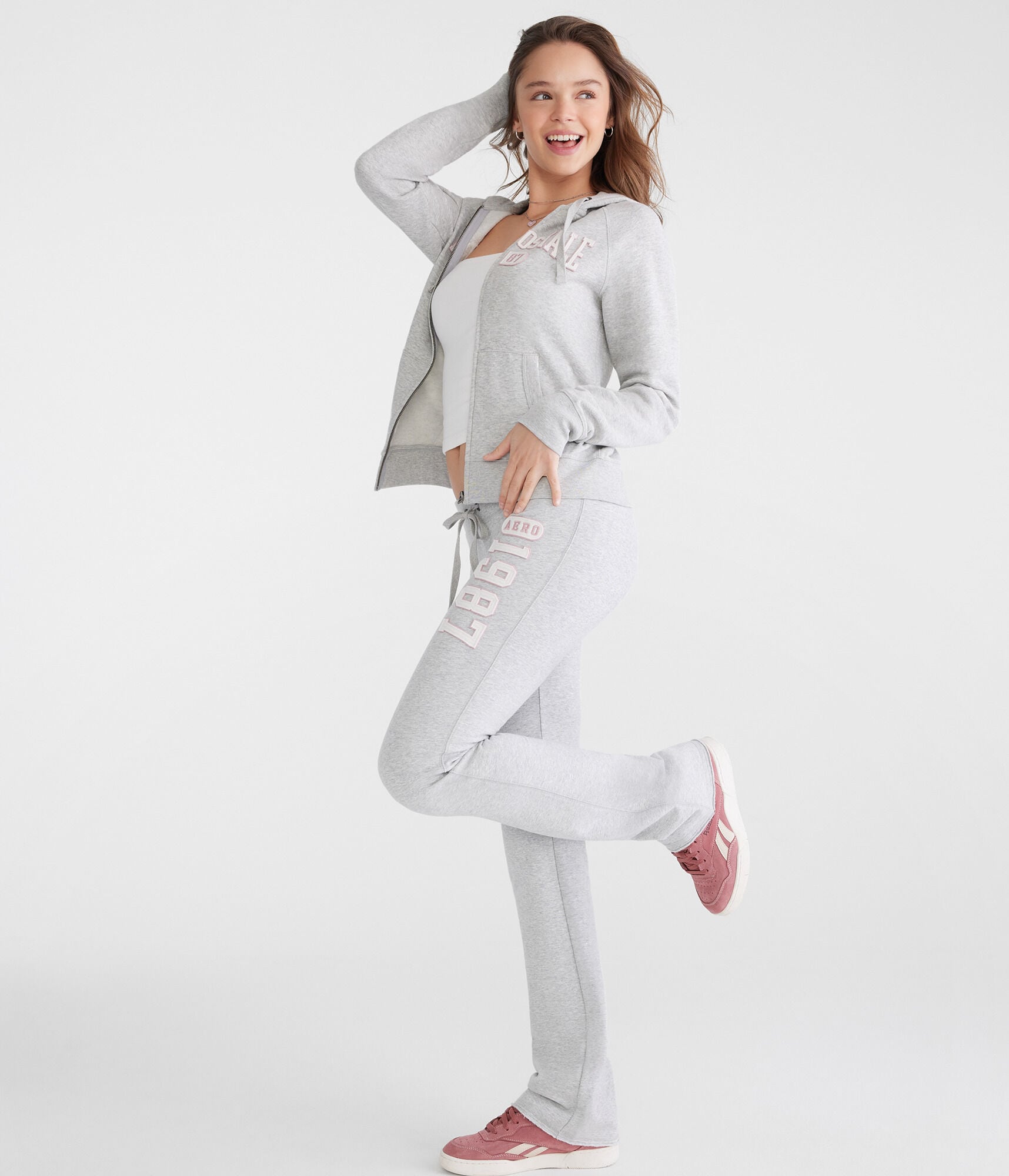 Aero 1987 Fit & Flare Sweatpants