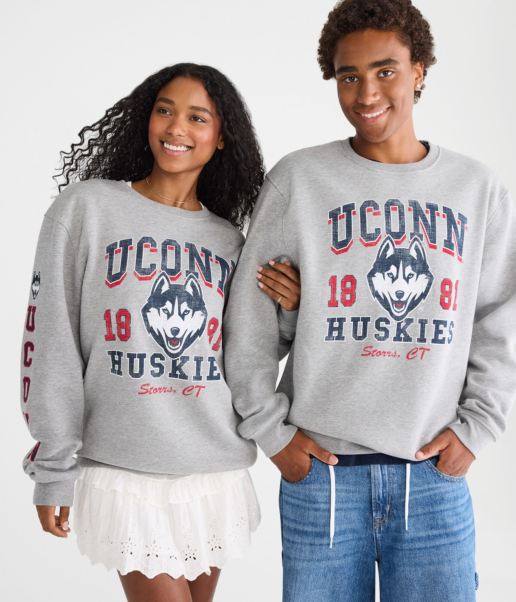 UConn Huskies Crew Sweatshirt