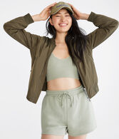 Fleece Slouchy Shorts