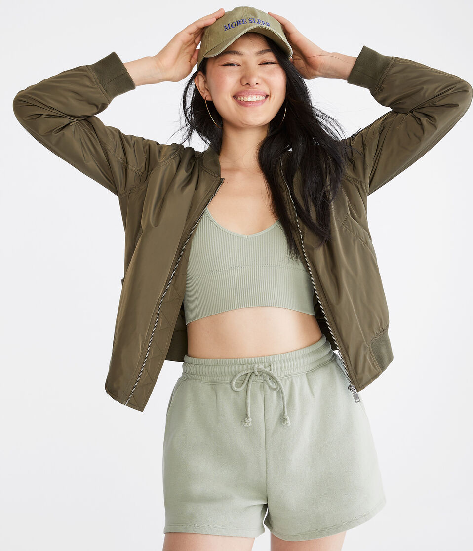 Fleece Slouchy Shorts