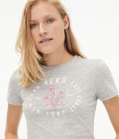Aero Circle Floral Graphic Tee