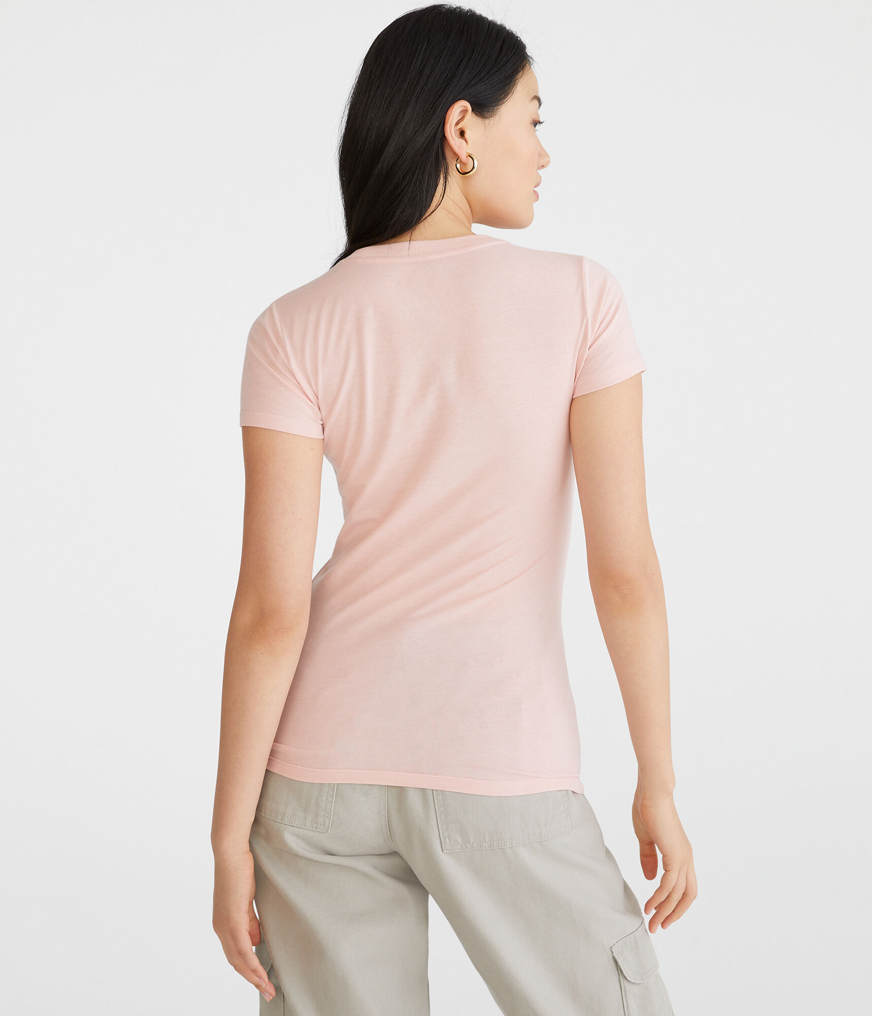 Aeropostale Butterfly Appliqu&eacute; Graphic Tee