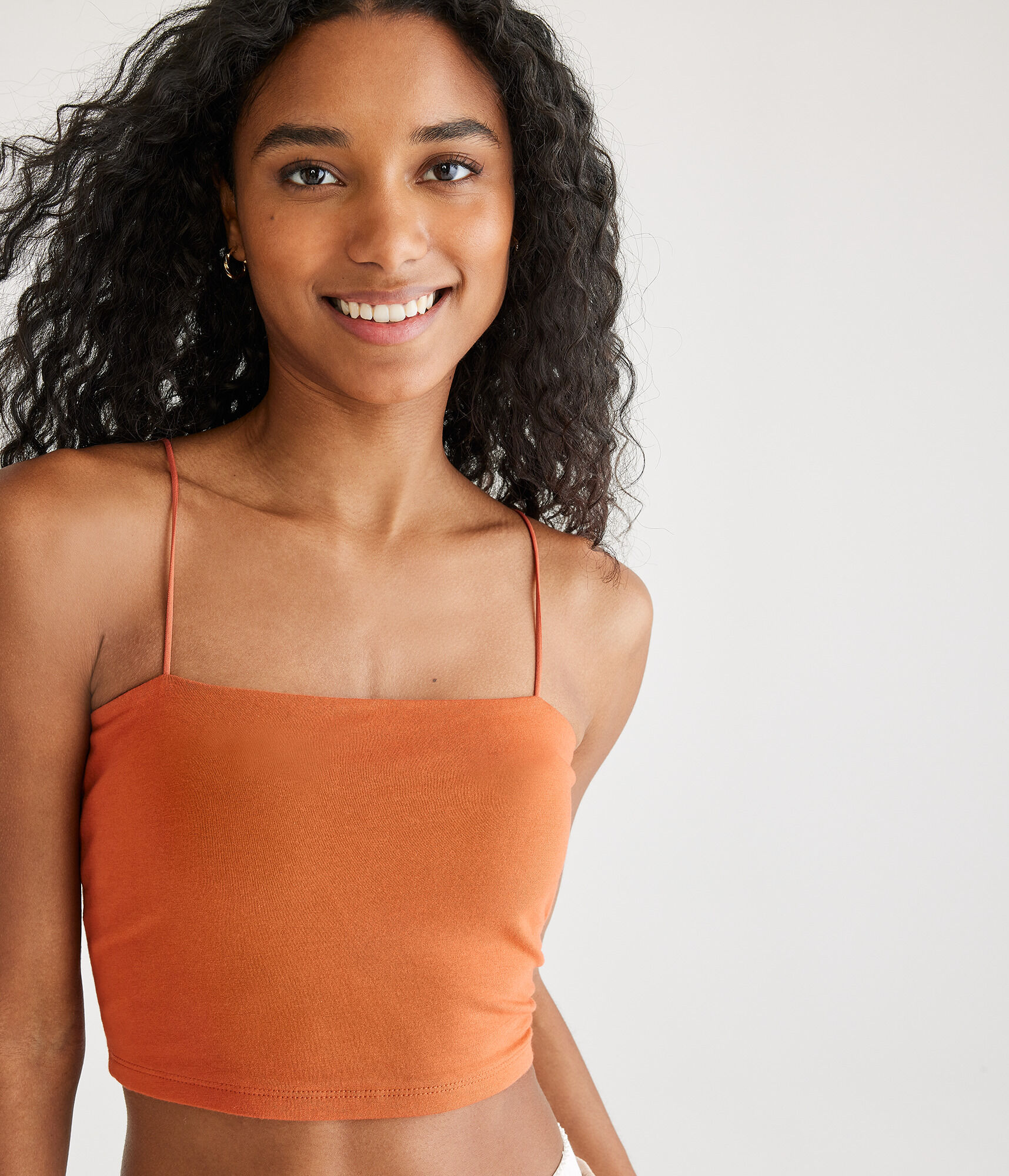 Seriously Soft Cropped Bungee Cami
