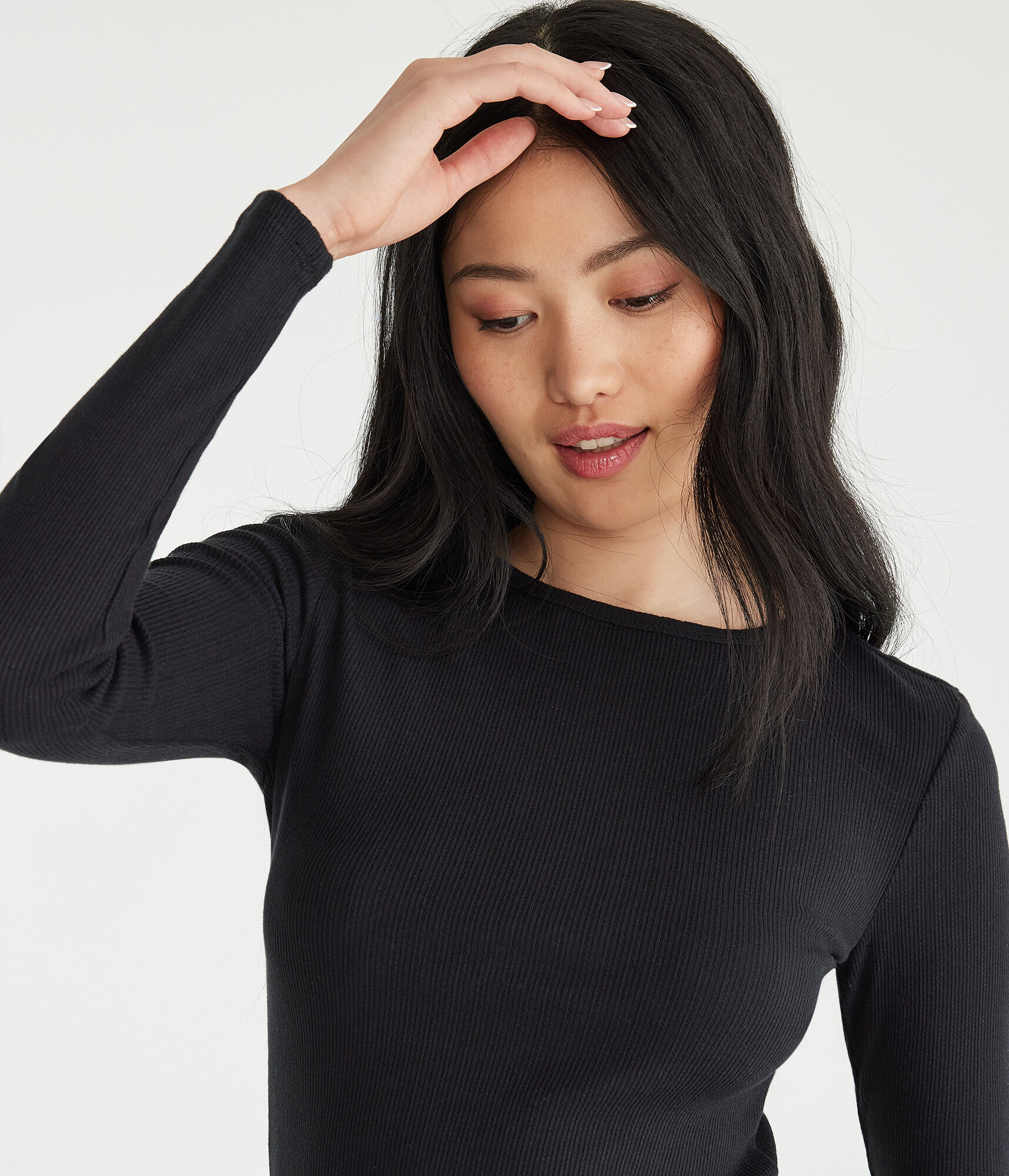 【RECTO】 RECTO LOGO RIBBED JERSEY LONG SLEEVES TOP RECTO - Official Website