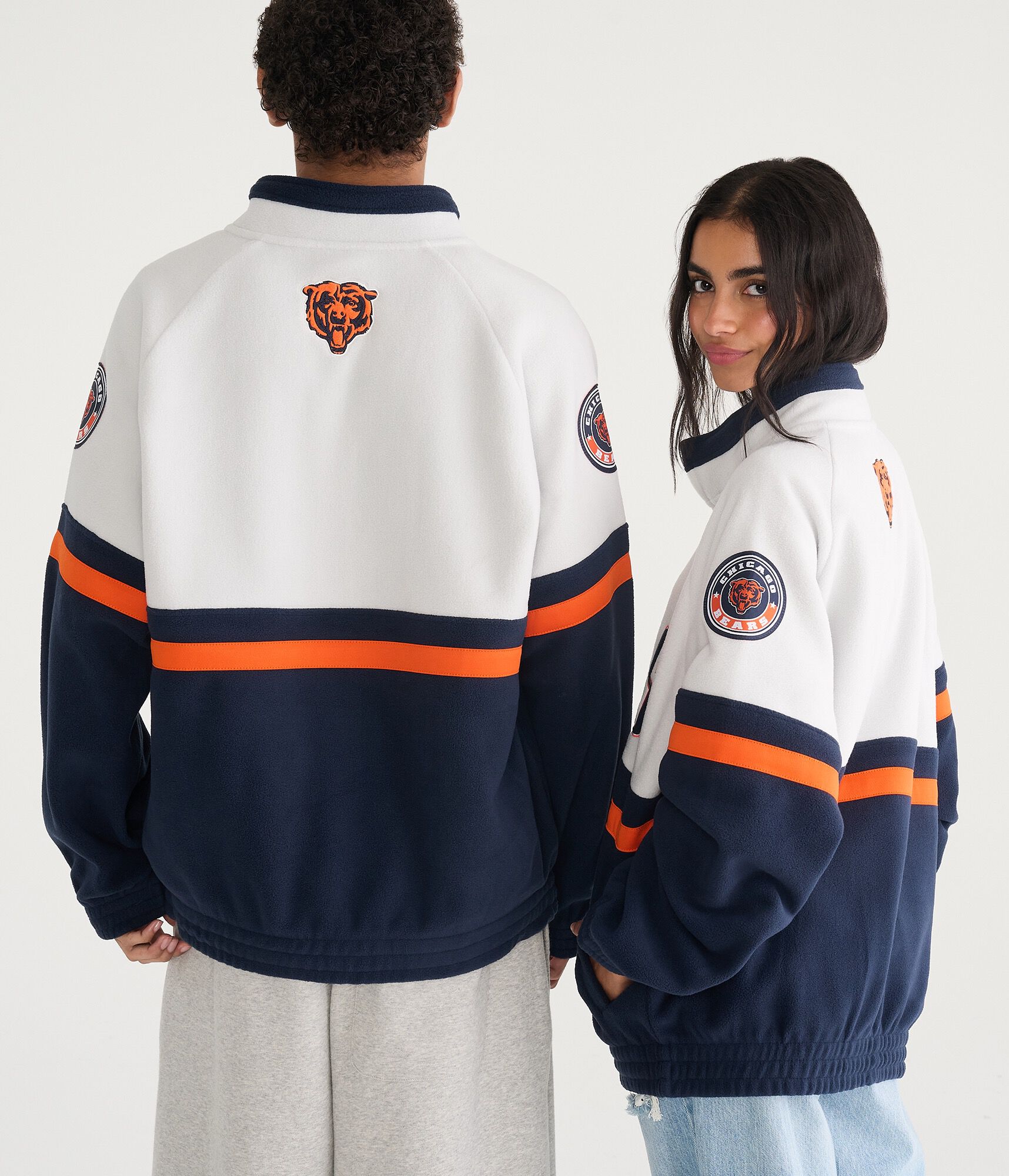 Chicago Bears Polar Fleece Half-Zip Sweatshirt
