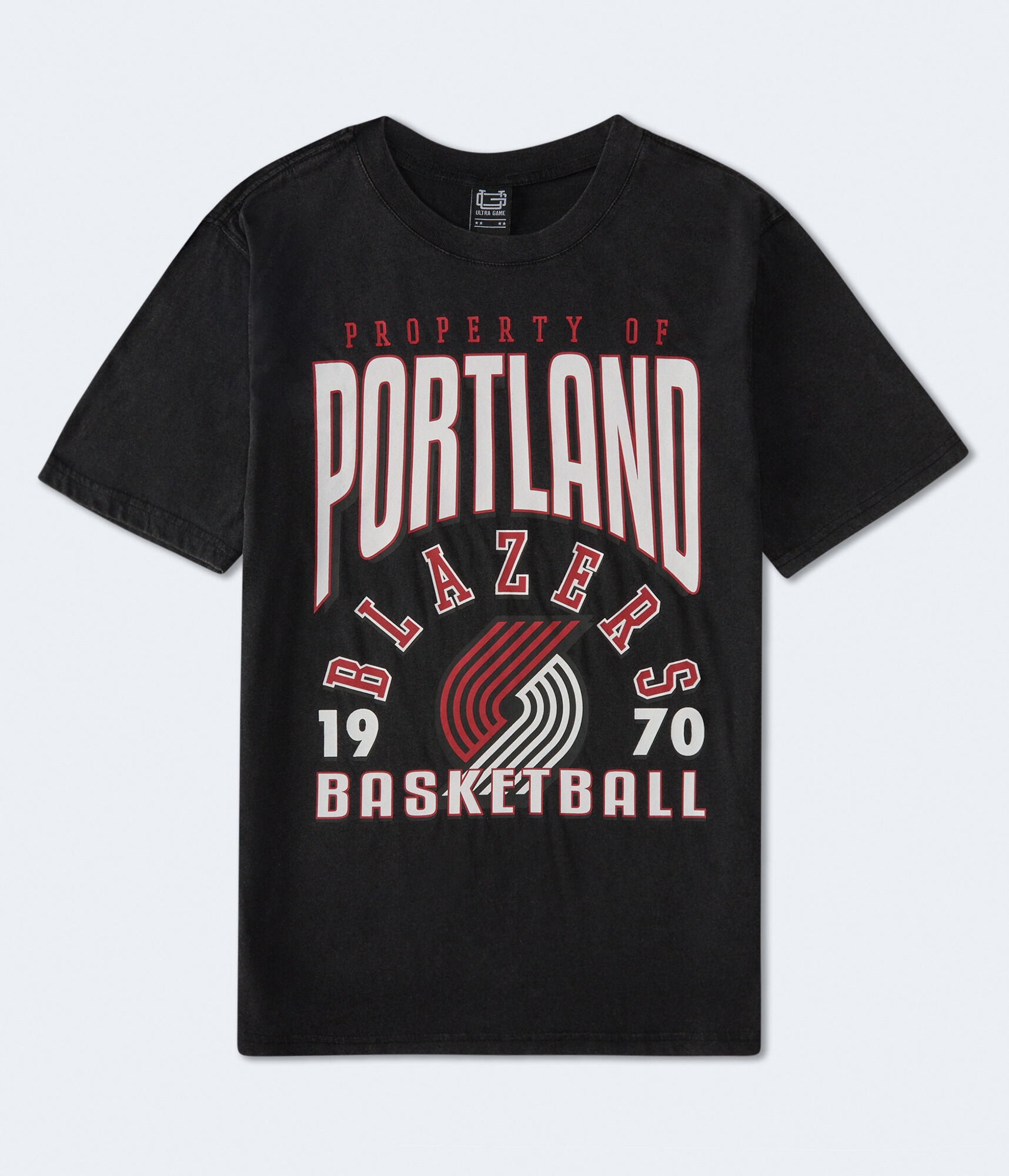 Property Of Portland Blazers Relaxed Graphic Tee