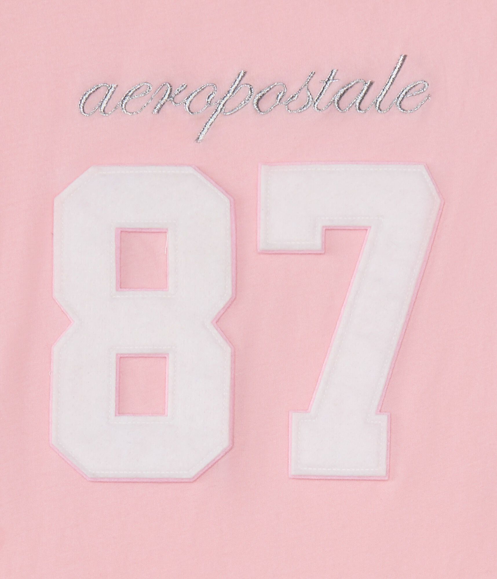 Aeropostale 87 Appliqu&eacute; Graphic Tee