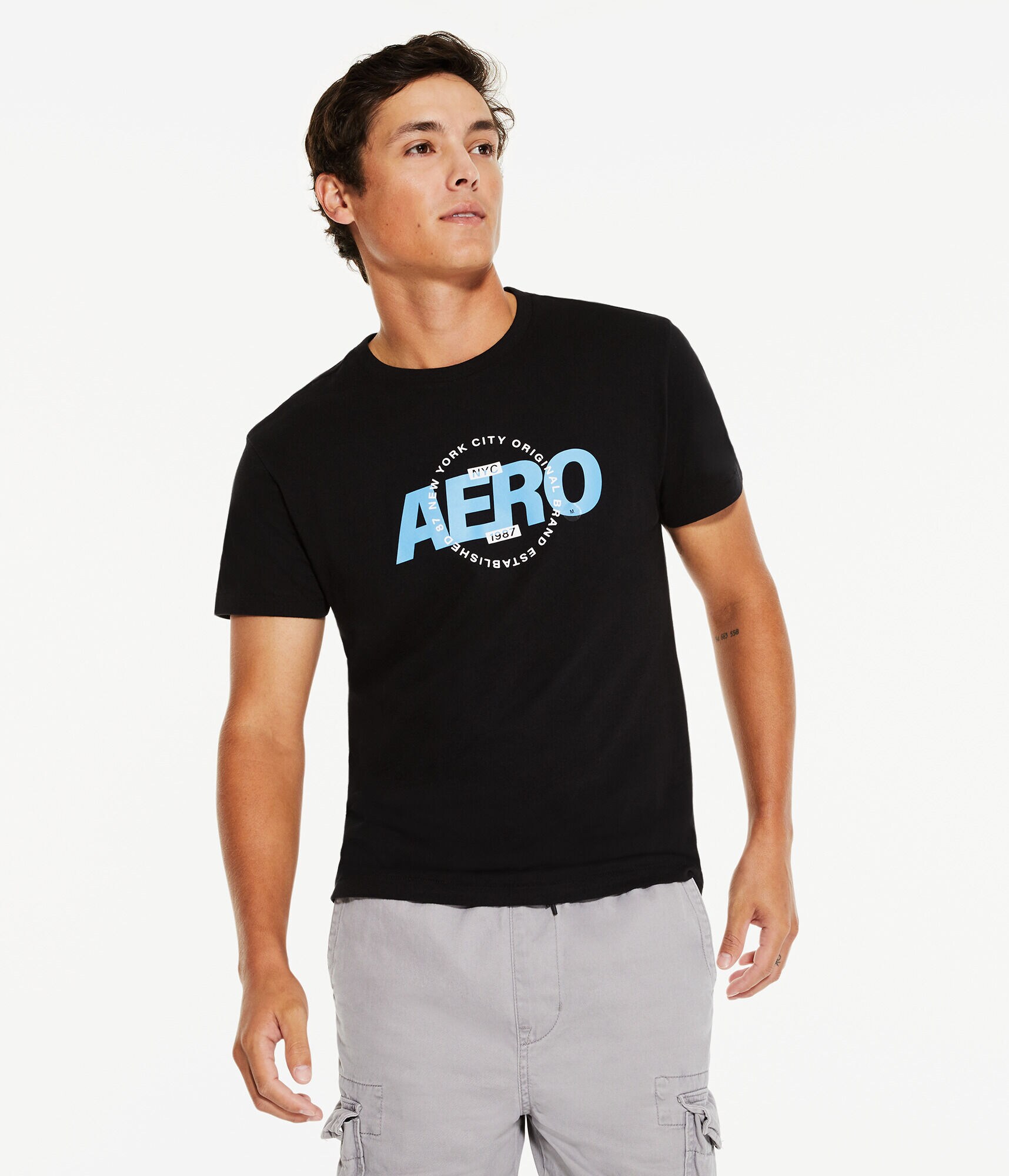 Aero Center Circle Graphic Tee