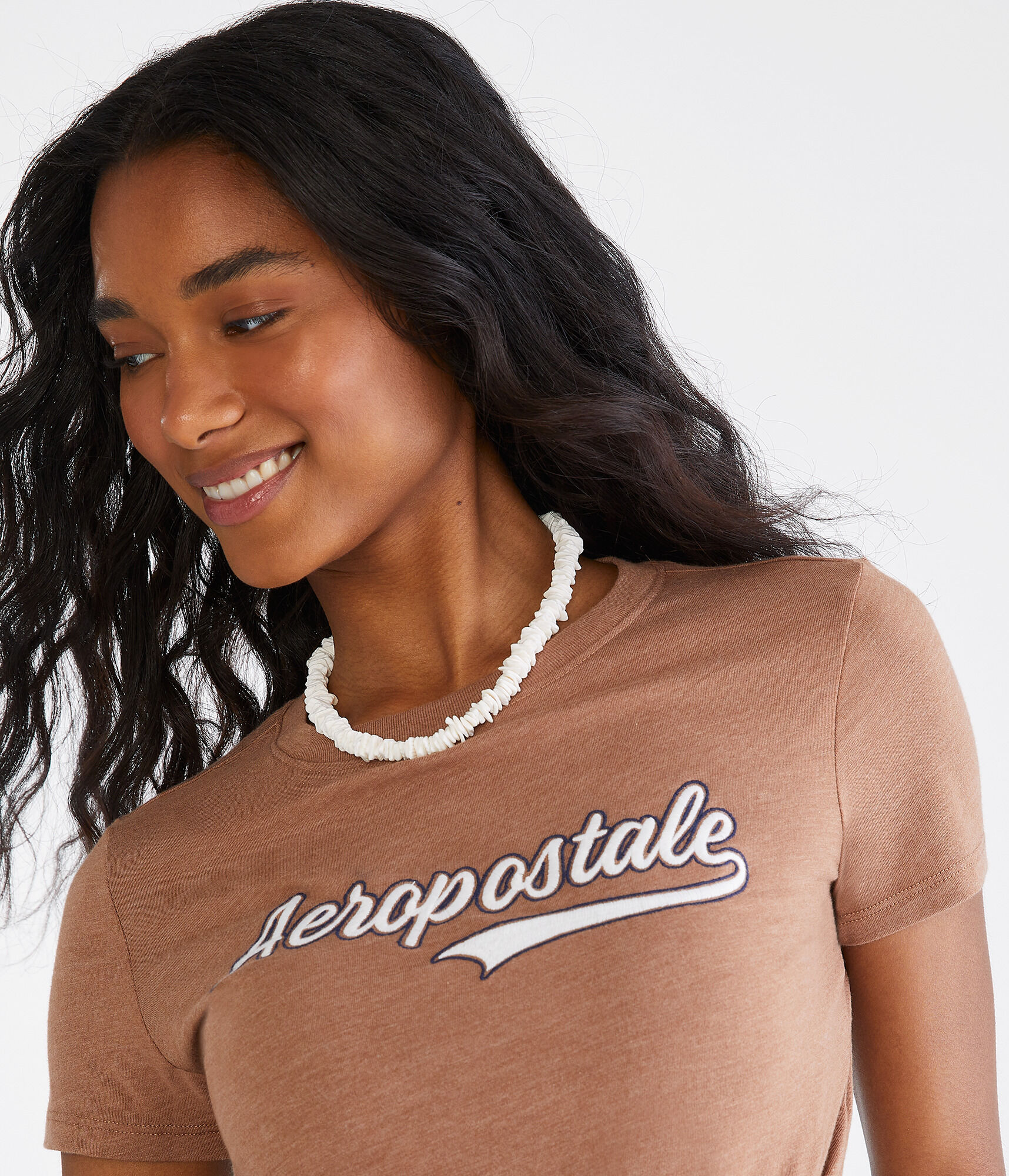Aeropostale Script Logo Graphic Tee