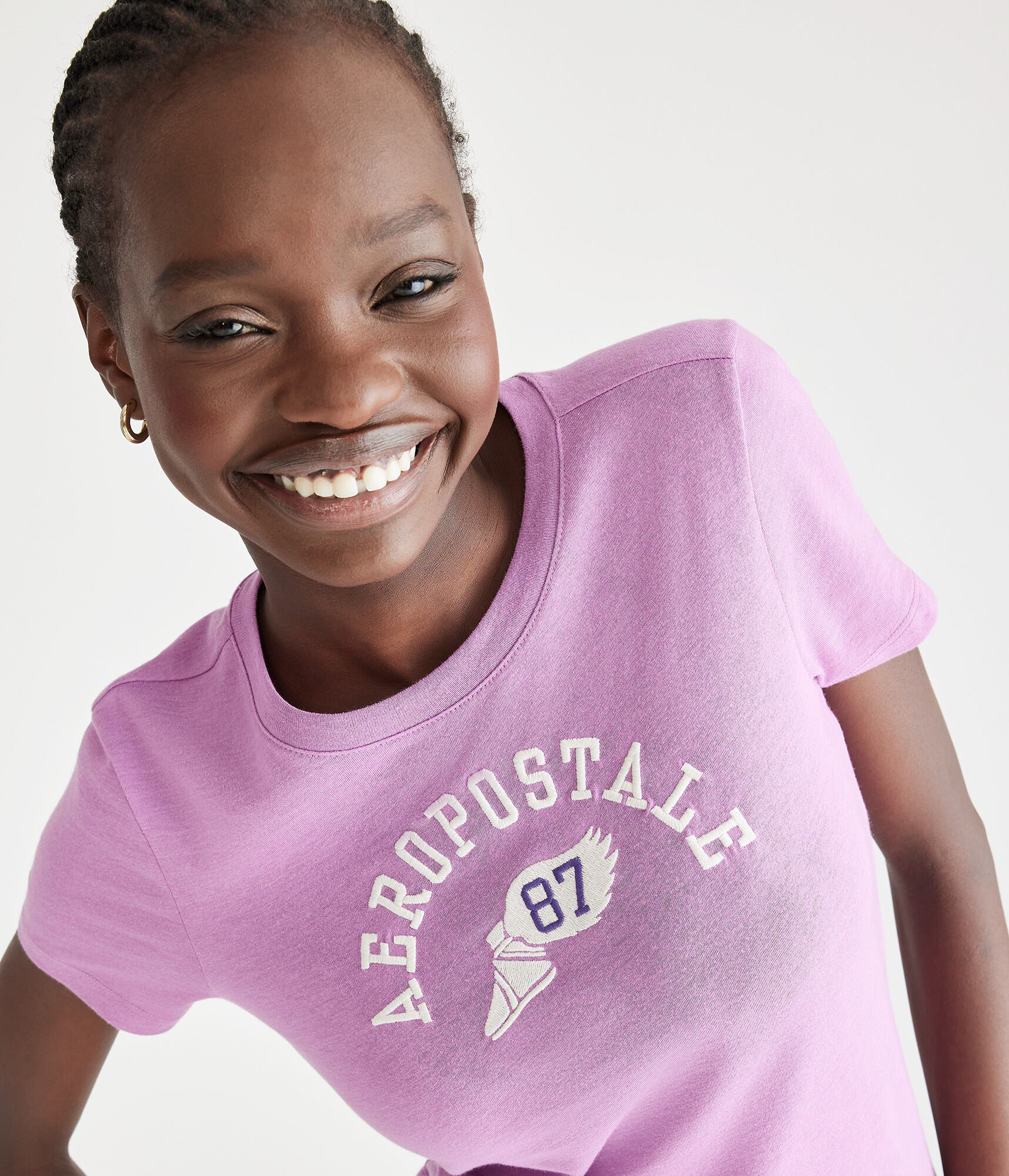 Aeropostale 87 Winged Foot Graphic Tee