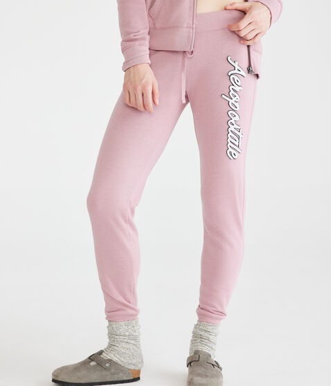 Aeropostale Script Jogger Sweatpants Aeropostale Script Jogger Sweatpants