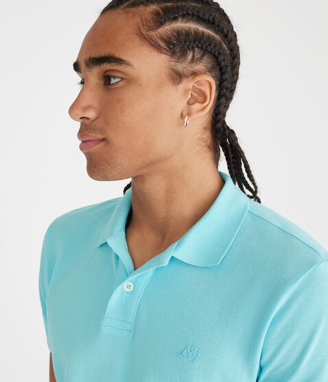 Tonal A87 Logo Piqué Polo Tonal A87 Logo Piqué Polo