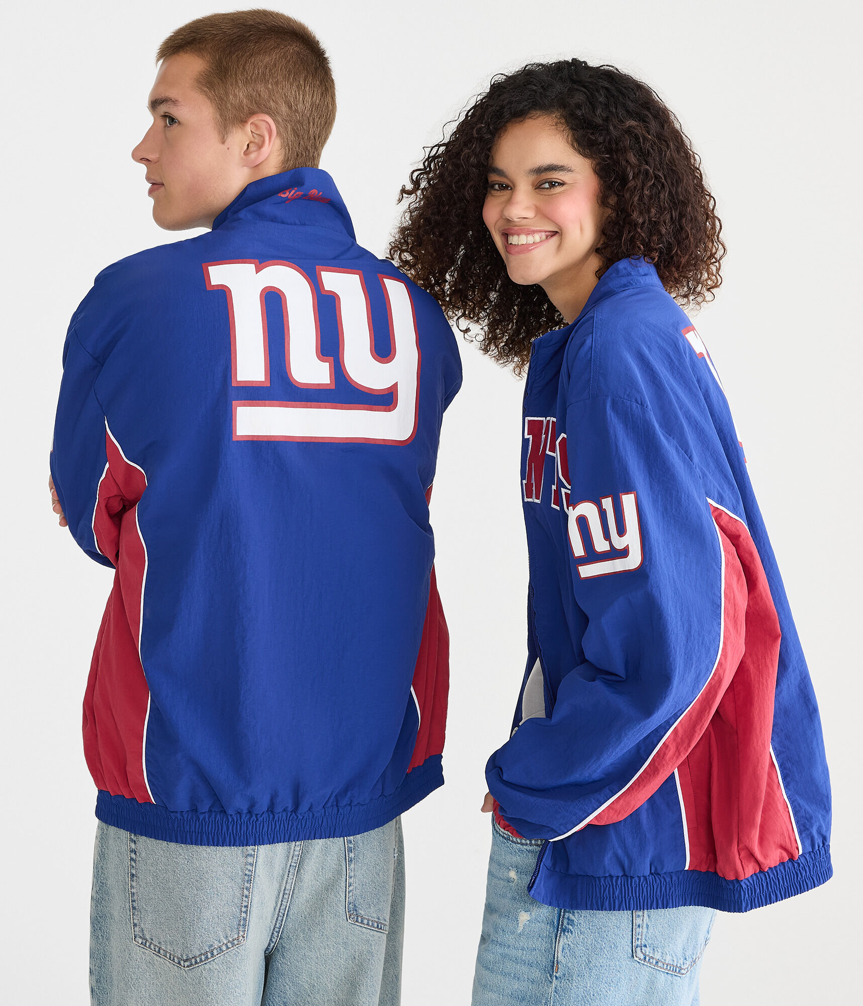 New York Giants Full-Zip Track Jacket
