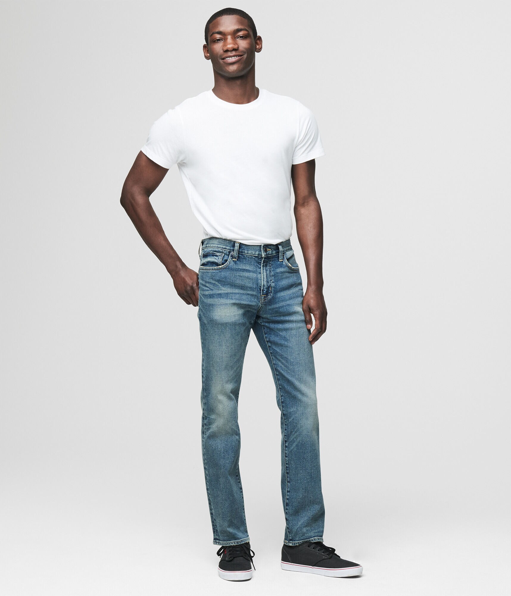 Straight Light Wash Reflex Jean