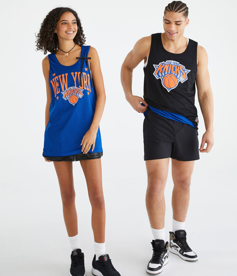 New York Knicks Reversible Relaxed Mesh Tank