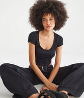 Corset Detail Tiny Top