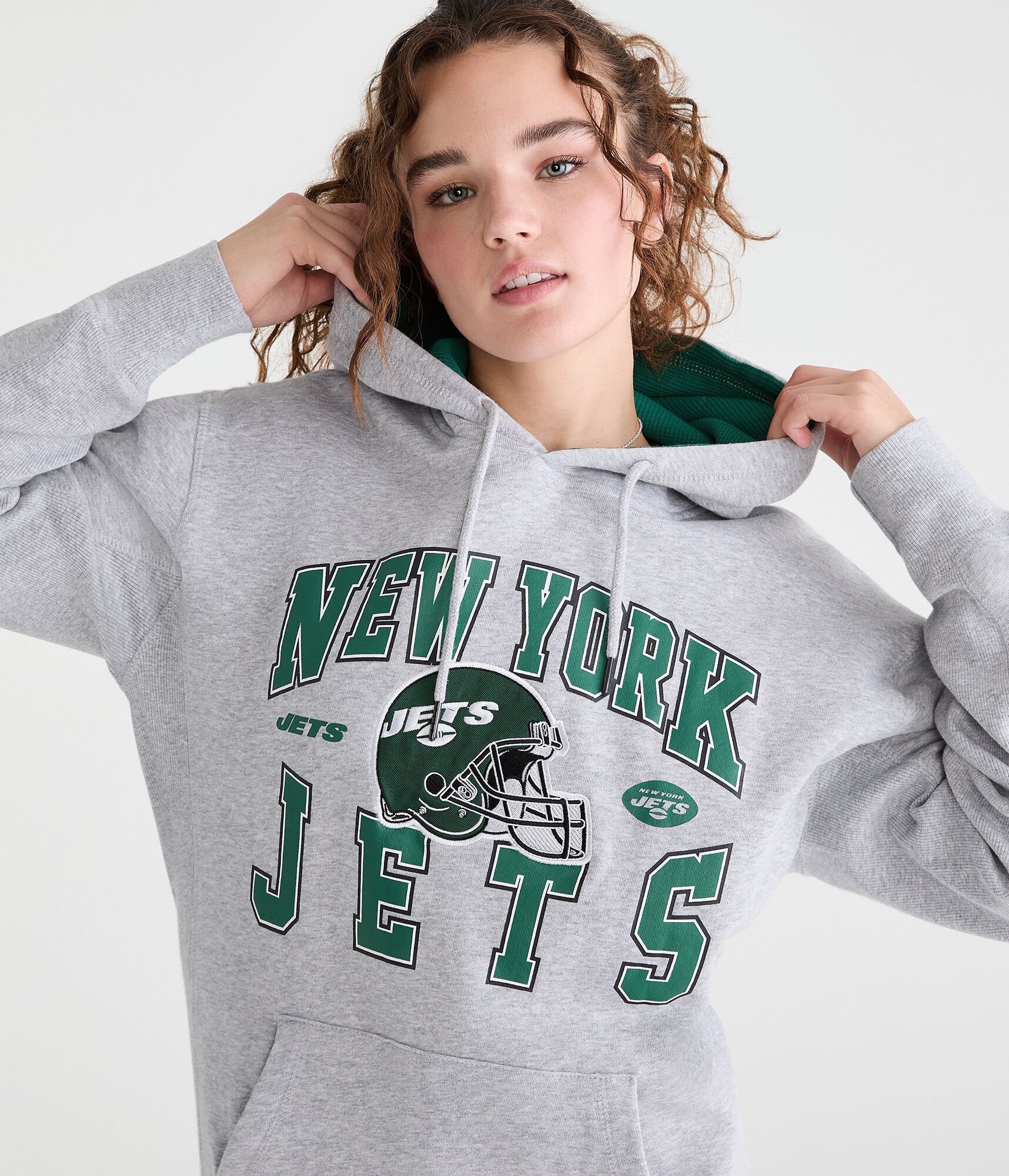 New York Jets Helmet Pullover Hoodie