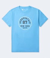 Aeropostale 87 Circle Graphic Tee