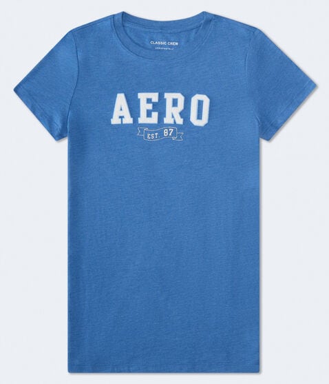 Aero Banner Appliqué Graphic Tee Aero Banner Appliqué Graphic Tee