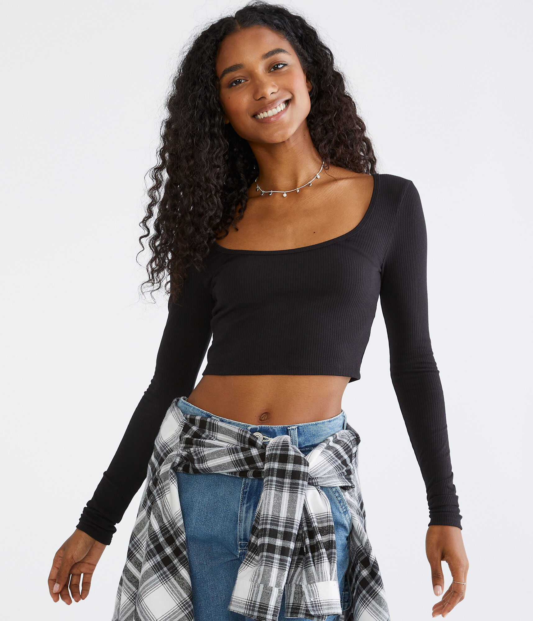 Long Sleeve Ballet Tiny Top