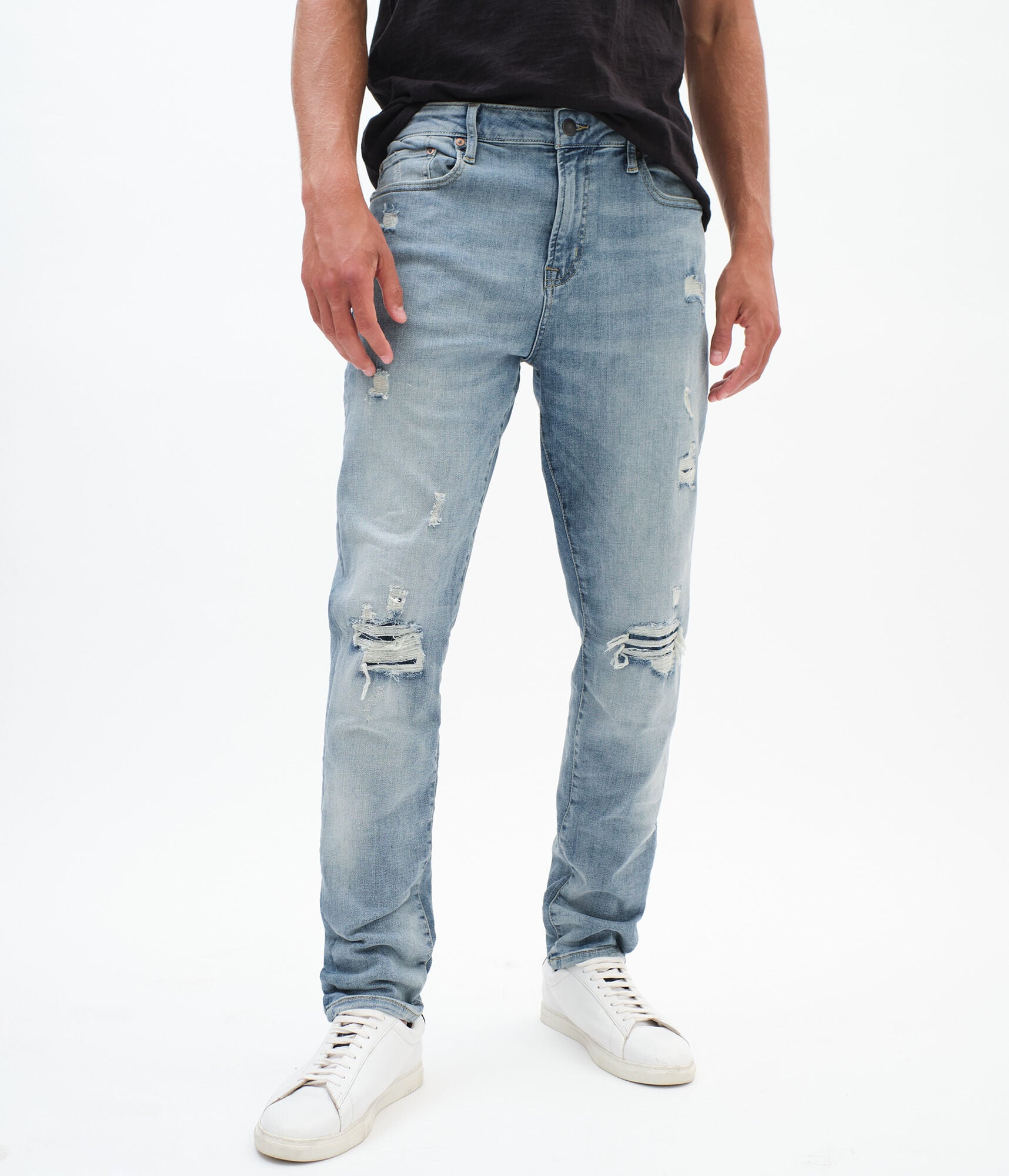 athletic skinny jeans