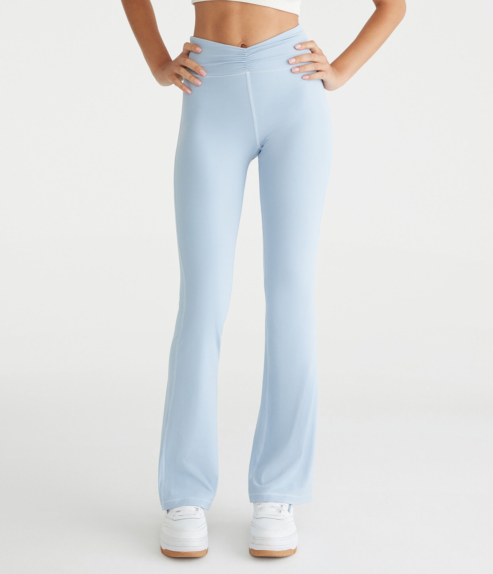Air Soft High-Rise Cinch Flare Leggings