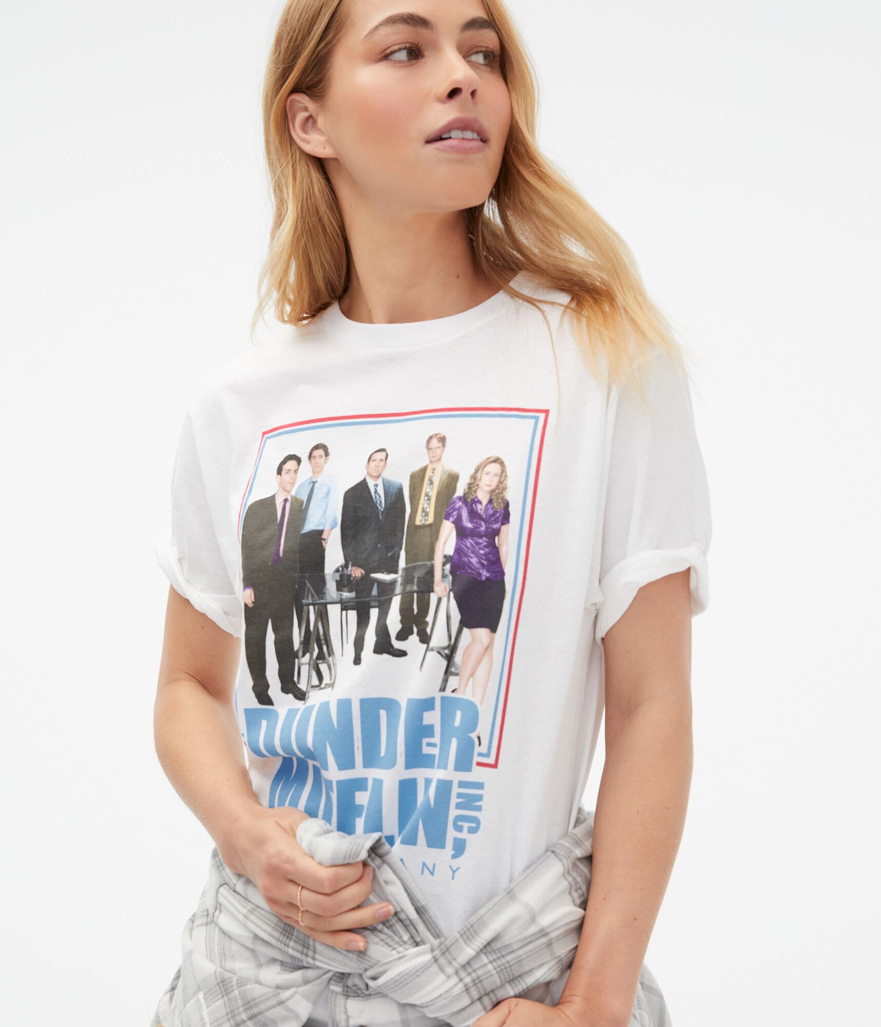 The Office Dunder Mifflin Boyfriend Graphic Tee