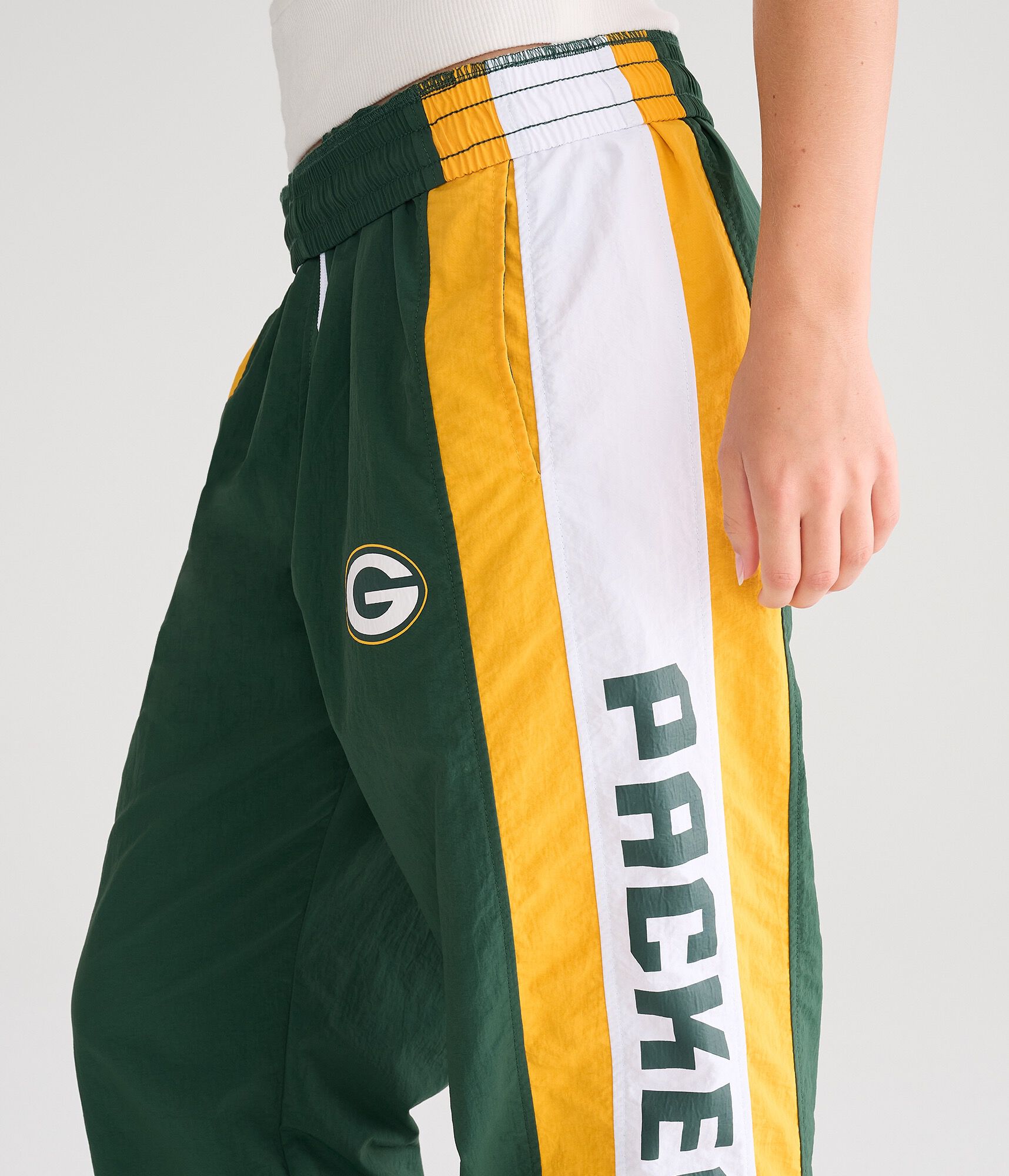 Green Bay Packers Nylon Track Pants