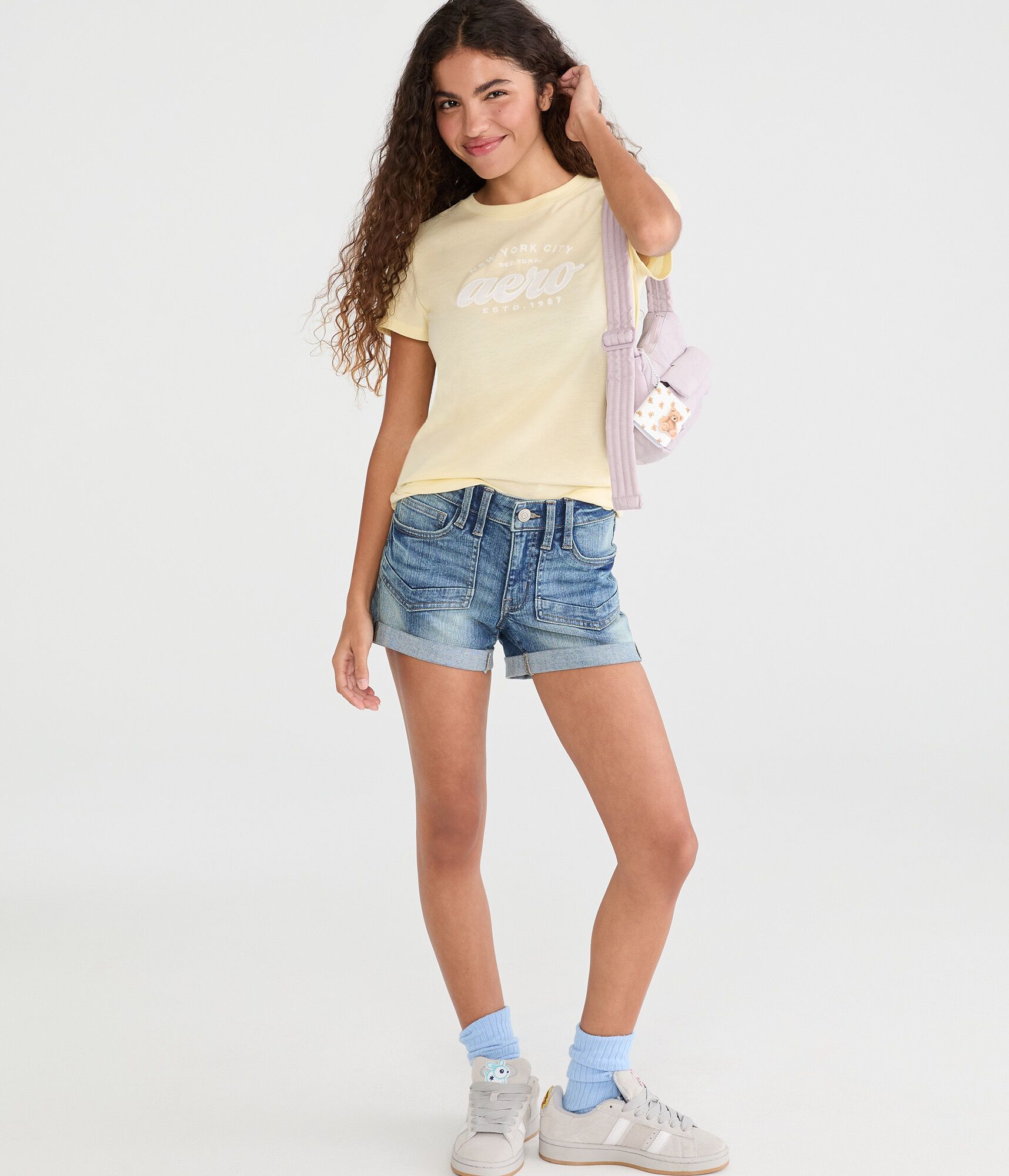 Aeropostale New York City Appliqu&eacute; Graphic Tee