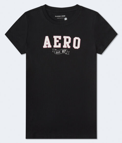 Aero Banner Appliqué Graphic Tee Aero Banner Appliqué Graphic Tee