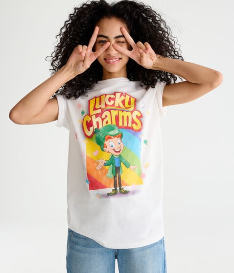 Lucky Charms Boyfriend Graphic Tee