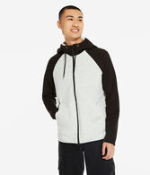 Air Softspun Tech Fleece Colorblocked Full-Zip Hoodie