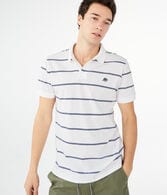 Thin Stripe Jersey Polo