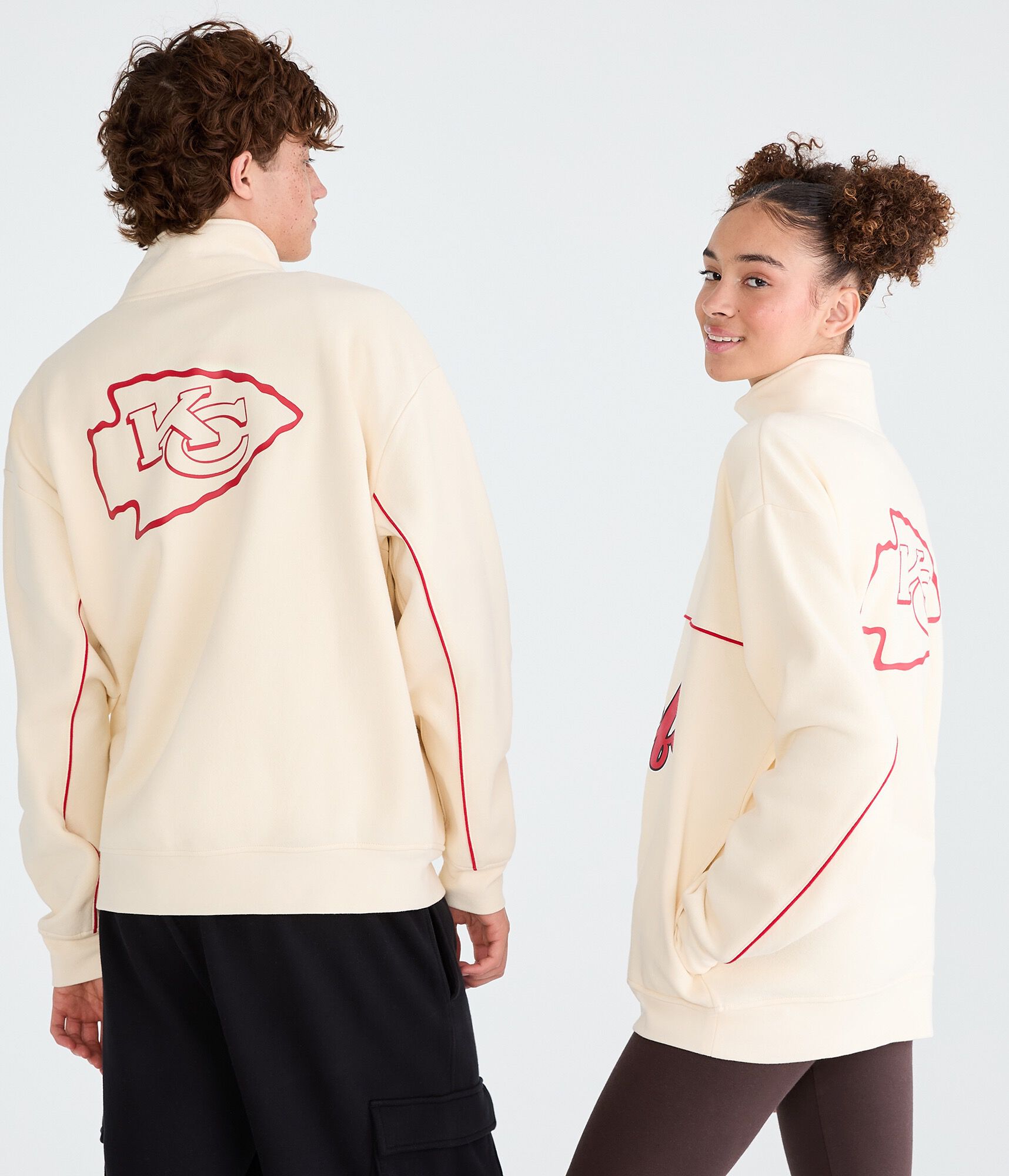 Kansas City Chiefs Quarter-Zip Sweatshirt