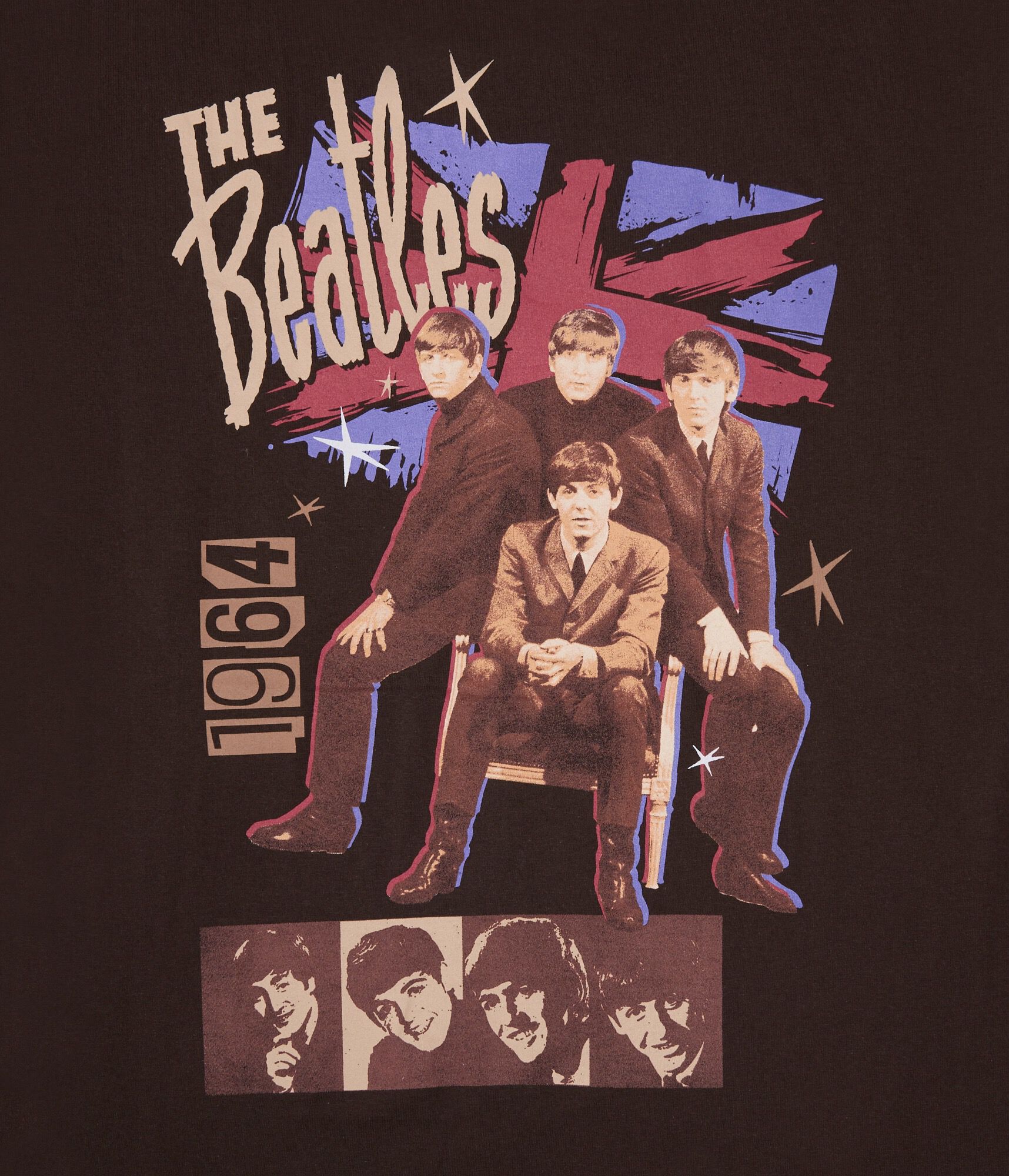 The Beatles In Concert 1964 Relaxed Graphic Tee