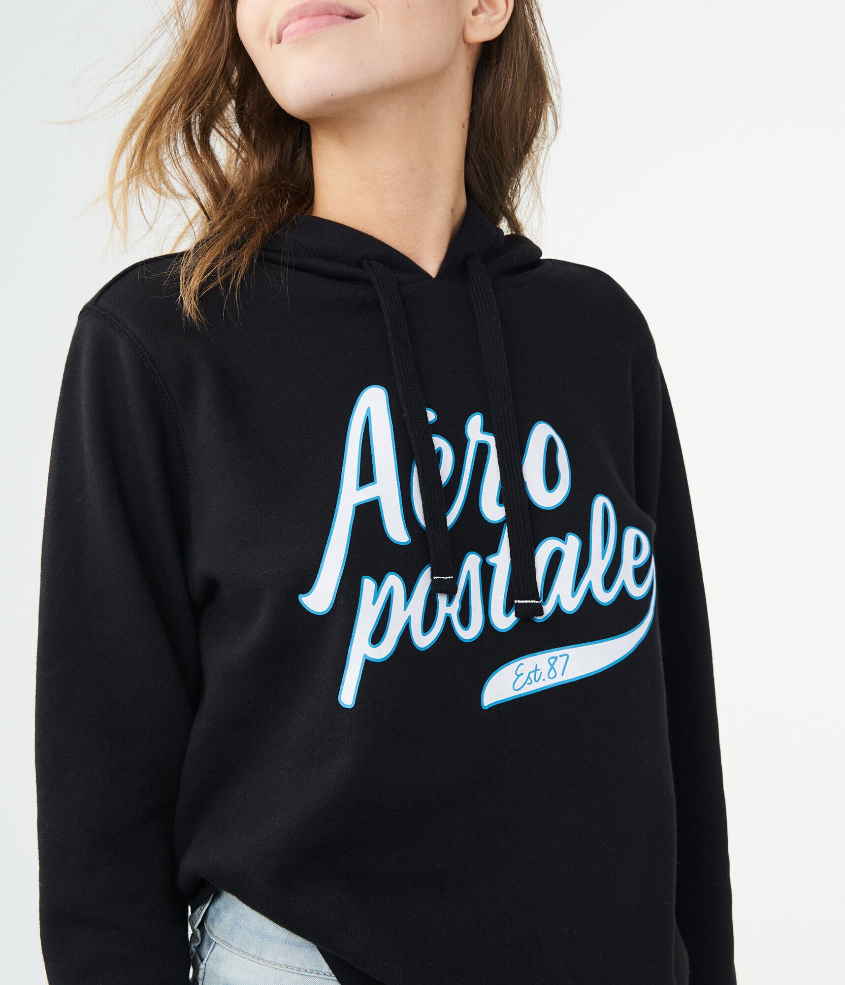 Script Logo Pullover Hoodie