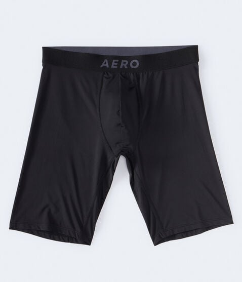 Solid 9" Performance Knit Boxer Briefs Solid 9" Performance Knit Boxer Briefs
