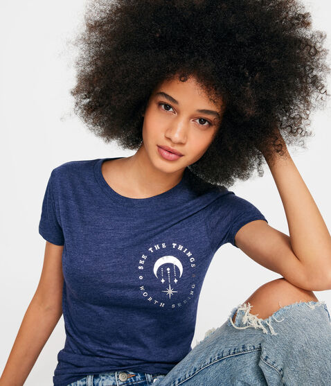 Celestial Foil Graphic Tee Celestial Foil Graphic Tee