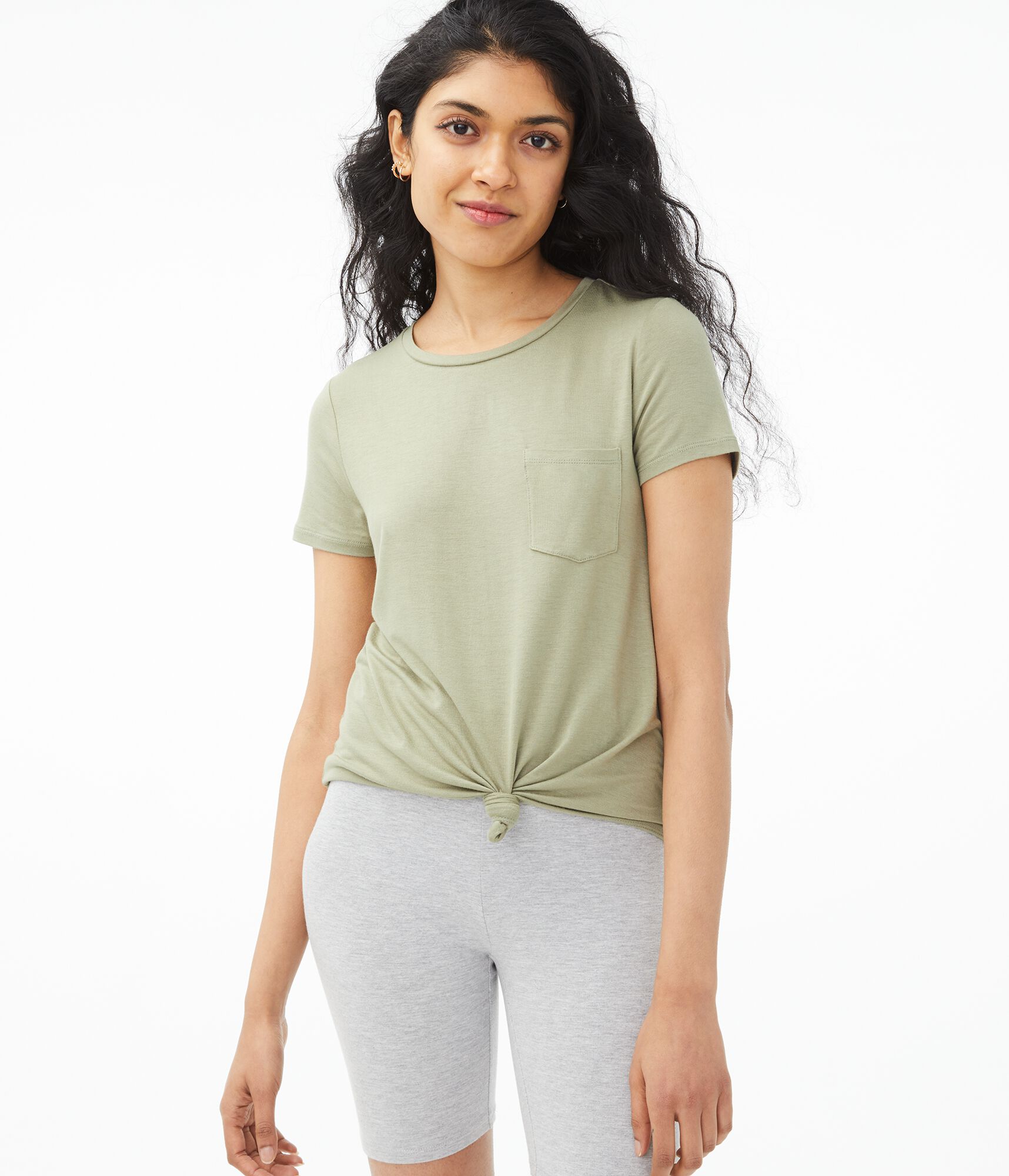 Seriously Soft Pocket Crew Tee