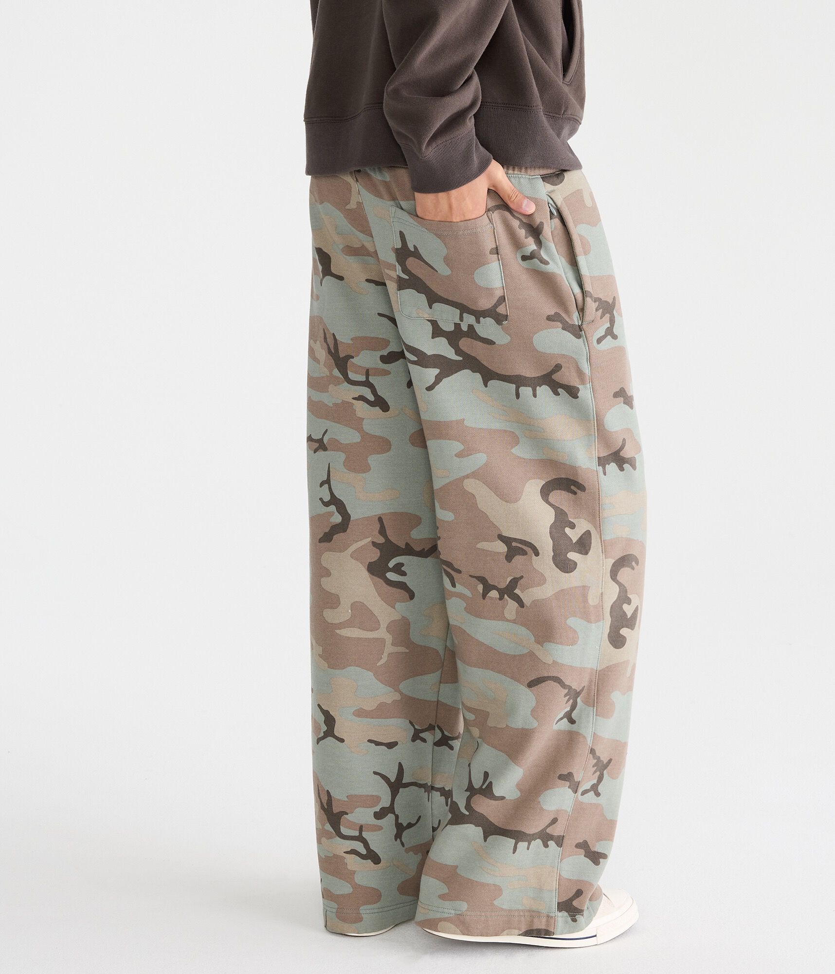Cloud Soft Camo Super Baggy Sweatpants