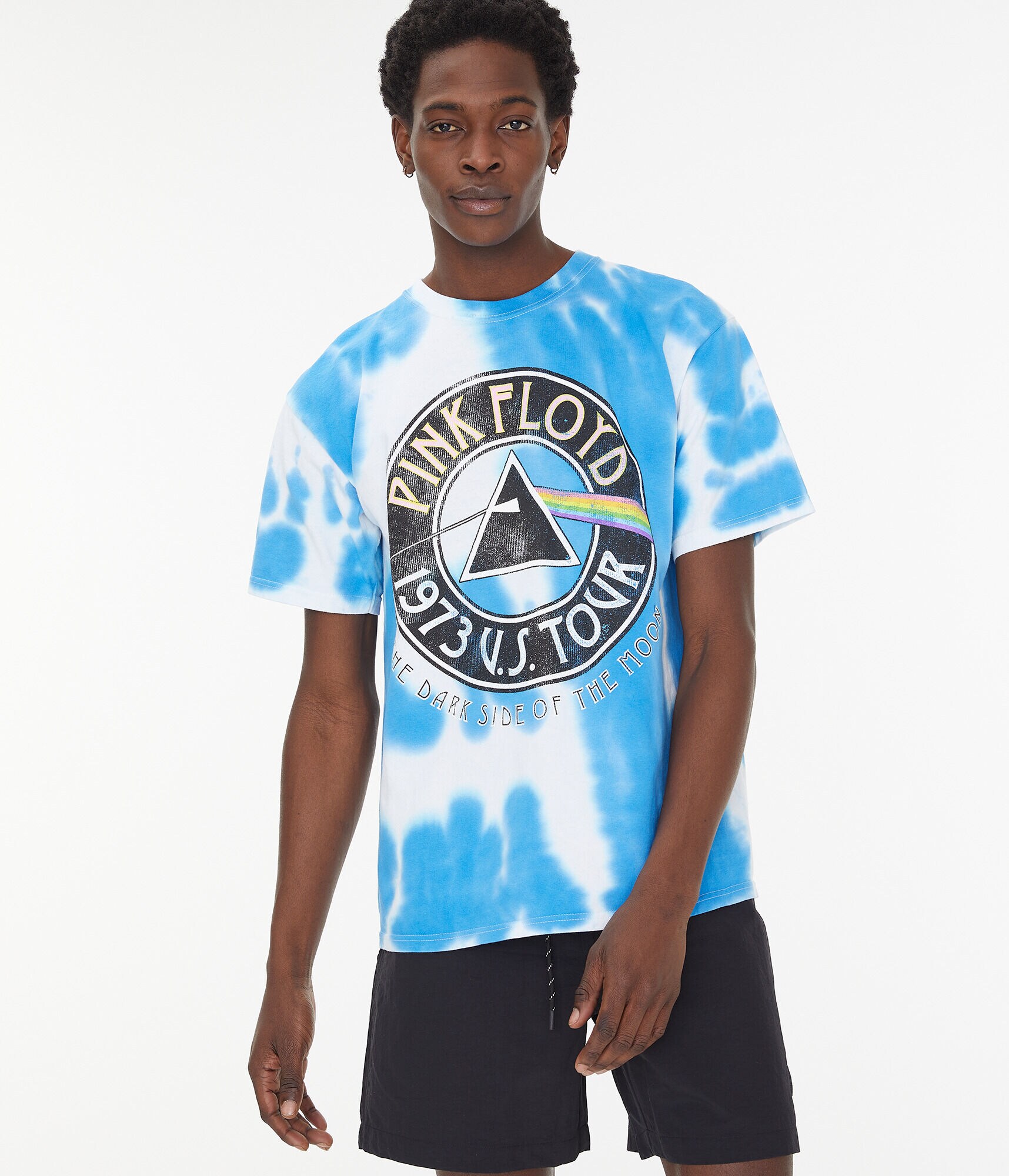 Pink Floyd 1973 Tour Tie-Dye Graphic Tee***