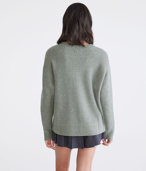 Shaker Knit V-Neck Sweater Shaker Knit V-Neck Sweater