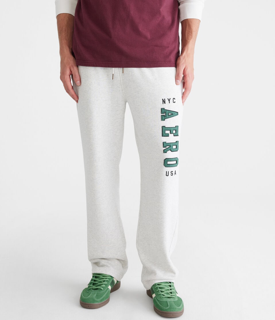 Aero NYC Straight Leg Sweatpants