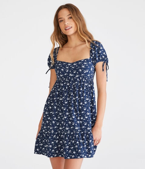 Floral Sweetheart Babydoll Dress Floral Sweetheart Babydoll Dress